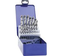 Exact 32003 HSS Kit punte a spirale da metallo 19 parti rettificato DIN 338 Al