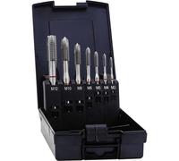 Exact 42345 KIT Maschi a macchina 7 parti metrica Taglio destrorso DIN 371