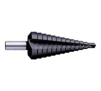 Exact 50067 HSS Punta a gradini Lunghezza totale 67 mm TiAIN Alberino a 3 facc