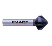 Exact 51143 - Fresa conica, Ø 10,4 mm, 90°, HSS, rivestimento TiAlN, DIN 335C