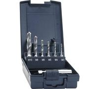 Exact 5910 0 KIT Maschi combinati 7 parti metrica Taglio destrorso DIN 3126 HSS