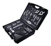 Exact 70511 KIT maschi e filiere 61 parti HSS metrica M3, M4, M5, M6, M8, M10