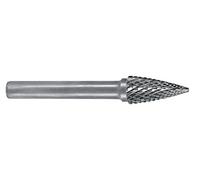 EXACT 72384 - Fresa a tazza in metallo duro, Ø 10 mm, forma G (SPG), HM