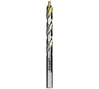 Exact 74865 HSS TIN-TIP - Punta elicoidale per trapano, 6,5 mm, DIN 338, 10 pezzi