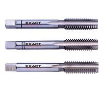 exact! Set di maschi a mano DIN353 M8,0 in acciaio HSS