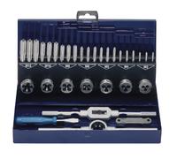 Kit maschi e filiere 32 parti hss exact 10711 metrica m3 m4 m5 m6 m8 m10