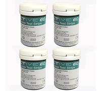 Exactive EQ Strisce Reattive per Glicemia x 100 pc e lancette x 100, solo per il monitor di glicemia di glucometro Exactive EQ
