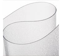 ExactMade - Pellicola protettiva trasparente per tavolo, realizzata negli Stati Uniti, sicura, 45,7 x 152,7 cm, spessore 2 mm, in vinile trasparente ruvido, protezione per tavolo per supporto TV