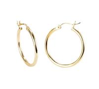 Exaggerated Large Hoop Earrings With A Feminine Korean And Versatile Style Perfect For Any Occasion. Orecchino Anello Oro (Gold, One Size)