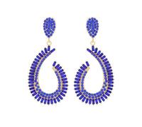 Exaggerated Question Mark Large Pendant Earrings Fashionable Personized Women's Half Love Earrings Jewelry Orecchini a cerchio con strass, Taglia unica, Plastica, Nessuna pietra preziosa