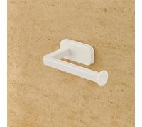exagonshop Portarotolo in Acciaio Inox Bianco Cubik