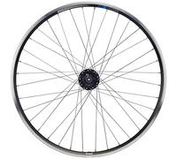 Exal ZX19 Dynamo - Bicicletta da 28", colore: Nero