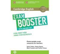 Cambridge English Exam Booster for First and First for Schools with Answer Key with Audio: Photocopiable Exam Resources for Teachers