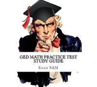 Exam Sam GED Math Practice Test Study Guide (Tascabile)