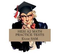 Exam Sam HESI A2 Math Practice Tests (Tascabile)