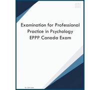 Examination for Professional Practice in Psychology EPPP Canada Exam