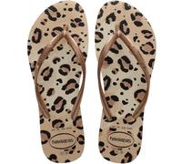 Havaianas - Infradito - Slim Animals Beige/Beige per Donne - Taglia 37-38 Beige 37-38
