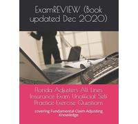 Examreview Florida Adjusters All Lines In BOOK NUOVO