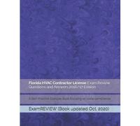 Examreview Florida HVAC Contractor License Exam Review Questions and (Tascabile)