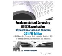 Examreview Fundamentals of Surveying NCEES Examination Review Questi (Tascabile)