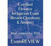 ExamREVIEW Mr M Certified Elevator Technician Exam Review Questions (Tascabile)