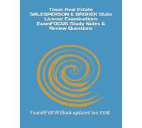 ExamREVIEW Texas Real Estate SALESPERSON & BROKER State License Exam (Tascabile)