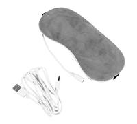 EXAOMBLE 1 Pezzo Maschera per Occhi Riscaldante USB Maschera Termica per e Massaggio Copertura per Occhi per e Combattere Occhiaie Facile Trasportare per Viaggi e Relax