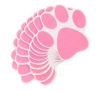 EXAOMBLE 10 Pezzi Adesivi Antiscivolo Impronta Adesivi per Il Pavimento della Doccia Decalcomanie da Parete Adesivi Antiscivolo per Vasca da Bagno Pinze per Vasca Antiscivolo Cani Rosa Peva