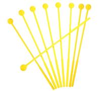 EXAOMBLE 10 pezzi Bacchette per Percussioni in Plastica Leggera Mallets per Tongue Drum Marimba Glockenspiel e Xilofono Strumenti Musicali per Principianti Tocco Ergonomico e Suono Nitido