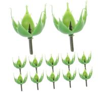 EXAOMBLE 100 Pezzi Sepali Artificiali per Calyxes per Creazioni DIY Saponi e Bouquet Materiale Resistente e Leggero per Decorazioni Floreali Uniche