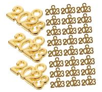 EXAOMBLE 100pezzi Ciondoli Piccoli Per Creazione Gioielli Accessori Versatili Per Bracciali Collane e Portachiavi Perfetti Per e Artigianato Creativo