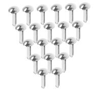 EXAOMBLE 100pezzi Rivetti Ferro per Progetti Fai Te di Doppio Gambo per Marionette e Decorazioni Carta Perfetti per Riparazioni e Abbellimenti di Ombre Cinesi
