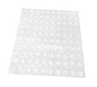 EXAOMBLE 100pezzi Supporti Bassi Trasparenti Cuscinetti Anticollisione Per Mobili Paracolpi Attrezzi Fermaporta Adesivi Duraturi Paraurti Riutilizzabili Per Porte