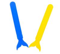 EXAOMBLE 1paio Depressori Per Lingua Plastica Forma Di Pesce Strumento Di Allenamento Muscolare Per Accessori Medici Divertenti Per Terapia Del Linguaggio e Salute Orale
