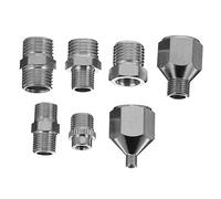 EXAOMBLE 1set Adattatore per Aerografo Raccordi per Compressore Aria Facile Installazione e Compatibile Vari Componenti Aerografia Design Resistente e