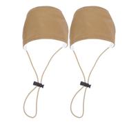 EXAOMBLE 2 Pezzi Copritacchi Protettivi Unisex per Scarpe da Guida Auto, Lavabile Colore Khaki, Protezione Talloni Antiusura per Guida Quotidiana e Viaggi Lunghi