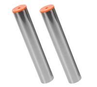 EXAOMBLE 2 Pezzi Insaccatrice per Salsicce in Acciaio Inox Argento Soluzione Precisa per Foratura e Protezione Mani, per Progetti di Salsicce e Barbecue