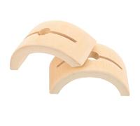 EXAOMBLE 2 pezzi Supporto per Ventaglio Mano in Legno Base Espositore per Ventagli Giapponesi e Cinesi Staffa Decorativa per Ventagli da Esposizione Facile da Usare e Sicura