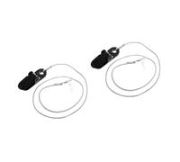 EXAOMBLE 2 Pz Cordino Per Tappi Per Le Orecchie Miniamplificatore Strumento Di Amplificazione Dell'udito Vuoto Clip Per Evitare La Perdita Separare Kit Silicone Di Nylon