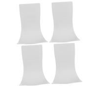EXAOMBLE 2 Set Vassoio dell'Acqua Marmo Lavello Bagno Distributori di Sapone Rimovibile Distributore Inossidabile Vaschetta Raccogligocce Spray Porta di Tazza Addominali Bianca 2 Pezzi*2