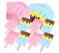 EXAOMBLE 20pezzi Scatole Di Caramelle Forma Di Ghiacciolo Pz Scatole Di Caramelle Di Push-pull Per Bomboniere Tema Compleanno Feste Matrimoni Natale Regalo Per Ragazzo Ragazza Ragazza Amici
