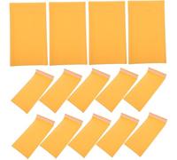 EXAOMBLE 25 pezzi Buste Imbottite in Carta Kraft per Spedizioni Resistenti con Bolle Protettive Autoaderenti Sacchetti per Confezionamento Impermeabili per Documenti Accessori Gioielli e