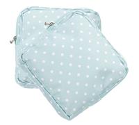 EXAOMBLE 2pezzi Borsa Portatile Per Assorbenti Igienici Da Sacchetto Lavabile Per Mestruazione Design Carino Pois Organizer Per Piccole Cose e Accessori