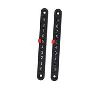 EXAOMBLE 2pezzi Contatore Del Punteggio in Plastica Per Calcio Balilla Segnapunti Calcio Barra Del Segnapunti Contatore Punteggio