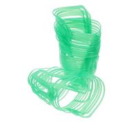 EXAOMBLE 30 Pezzi Retine Porta Flaconi per Infusione in Plastica Resistente, Copertura Antigoccia Compatibile Bottiglie Soluzione Salina 500ml, Rete Sospesa per Uso Ospedaliero