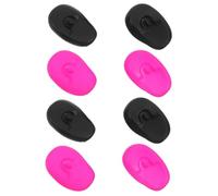 EXAOMBLE 4paia Protezione Auricolare in Silicone Copriorecchie Per Tinture Protezione Styling Termico Cuffia Doccia Utilizzo Parrucchiere Domestico