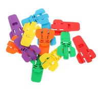 EXAOMBLE Apriscatole e Apribottiglie in Plastico Leggero 12 Pezzi per Viaggi e Balcone, Apri Lattine e Bottiglie senza Sforzo Colore Casuale
