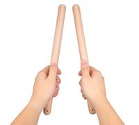 EXAOMBLE Bacchette Ritmiche in Legno per Batteria e Rullante 1 Paio di Accessori per Percussioni come e Cajon per Musicisti Jazz e Performance