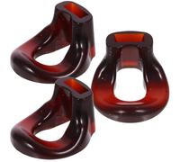 EXAOMBLE Bocchino Sostitutivo per Flauto in Resina Marrone senza Odore per Principianti e Professionisti Accessorio per Aiuto al Soffio Strumento Musicale