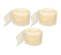 EXAOMBLE Budelli per Salsiccia in Collagene 3 Pezzi 22mm 14m, Diametro Versatile, Adatti per Affumicatura Calda e Fredda, Accessori da Cucina per Uso Domestico e Fai-da-te